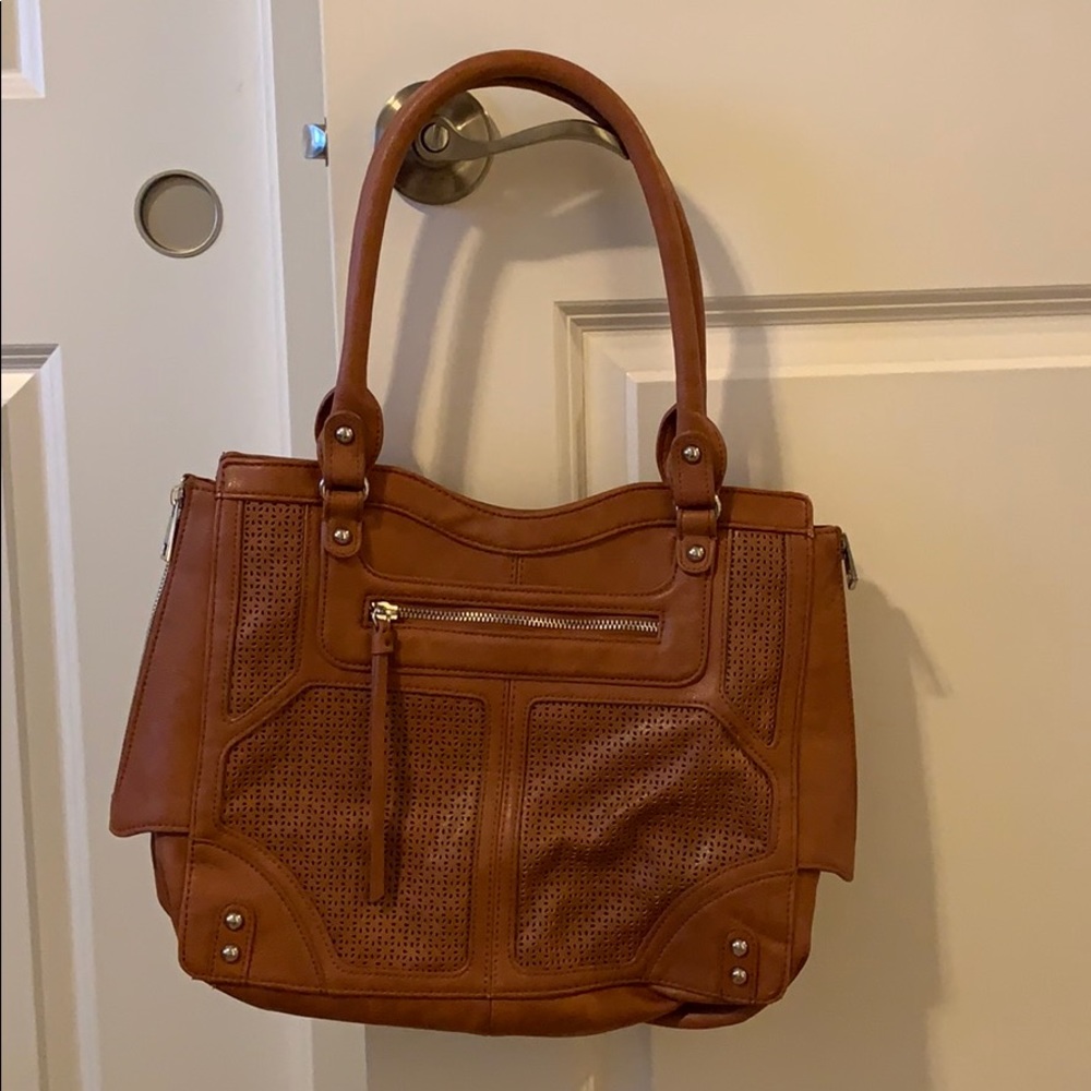 Jessica Simpson brown shoulder bag 🧡